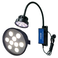 LED Examination Light 60000 Lux with Flexible Arm, Bright Illumination, Surgical Lamp, Clinic, Dental, Veterinary, OPD, Microbiology Lab, Gyanaecologist, Pet Clincs (WALL MOUNT, 9 LED 60000 LUX)
