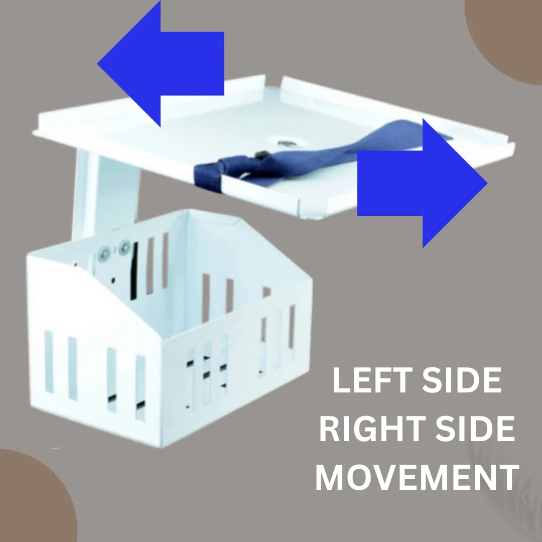 Patient Monitor Wall Stand With Basket & Belt. Compatible with All type Patient Monitor.