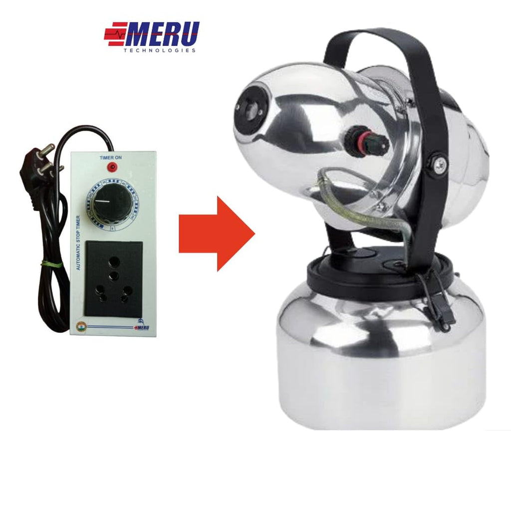 Mechanical Timer for Fogger, Autoclaves, Fumigation Machine, and Domastic Applications 0-60 Minutes Adjustable