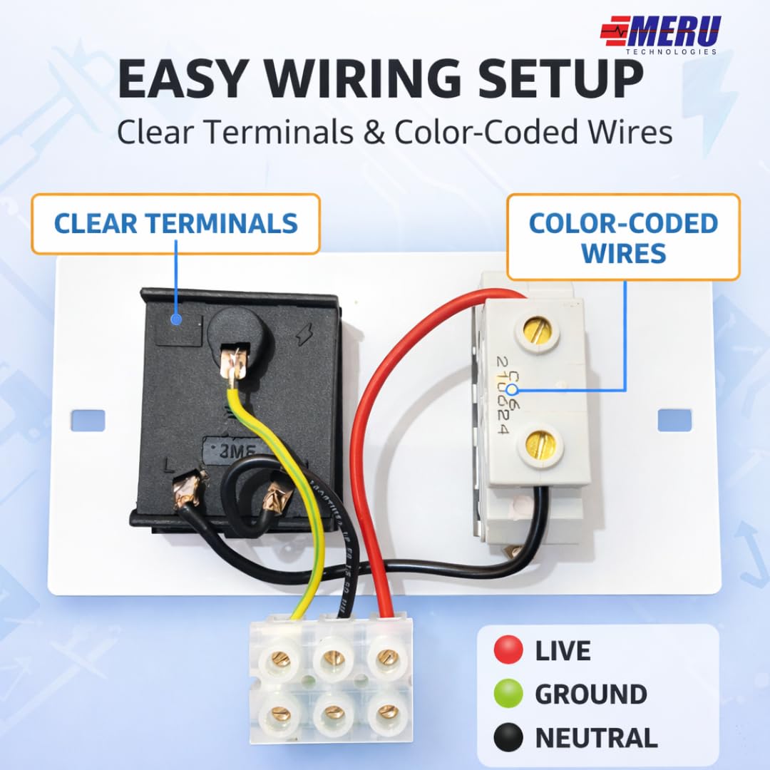 EV Charging Box with 16 MCB & 16A Socket | Wall Mount Metal Enclosure for Electric Scooter & EV Charging | Weather-Resistant, Lockable. (Small)