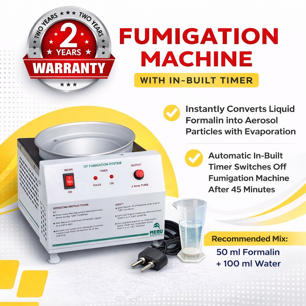 OT Fumigation Machine With Inbuilt Automatic Cut off Timer for Hospitals, OT, Dental Clinics, Microbiology Labs