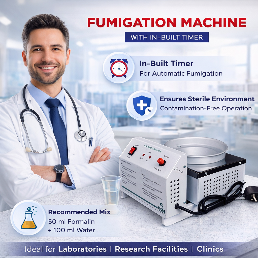OT Fumigation Machine With Inbuilt Automatic Cut off Timer for Hospitals, OT, Dental Clinics, Microbiology Labs